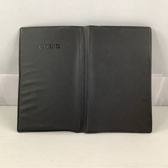 Vintage Casio DC-150A Pocket Calculator with Case and Original Manual - Works! - Picture 2 of 4